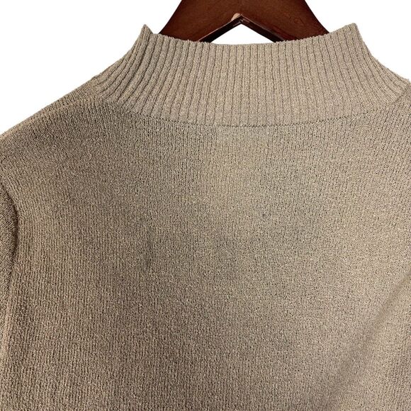 NWT Cotton On Taupe Tan Set Up Pullover Women's Medium - Picture 3 of 5